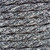 Anthracite Natural Linen Twisted Fabric Cable 3 Core 4200453