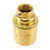 ES | E27 | Edison Screw Brass Plain Lampholder with 20mm Base Thread 4292726