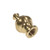 Brass Long Crown Finial With 10mm Thread 4502065