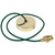 Brass Pendant Kit 1m Cable - Dark Green 4700396