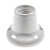 ES | E27 | Edison Screw Batten Lampholder in White Plastic 