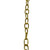 Brass Chain 3/4" Oval Links 67848