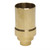 SES | E14 | Small Edison Screw Brass Plain Lampholder With 10mm Entry