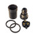 SES | E14 | Small Edison Screw Antique Brass Threaded Lampholder With Cord Grip And Shade Rings 5088537
