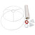 DIY Lampshade Kit - Drum 20cm 7171834