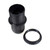 SES | E14 | Small Edison Screw Black Half Threaded Lampholder With Push Wire Terminals 4812753
