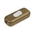 Gold Body White Rocker Single Pole Inline Switch 8814549