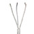3 Core Transparent Round PVC Clear Flex 0.75mm PLU74337