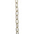 Brass Chain 1" Oval Links 9025