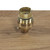 Wooden Base Lamp Kit 8 with Brass Un-Switched Lampholder