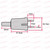 Schuko Rewireable Plug Top Black CEE 7/4 & CEE 7/7
