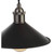 Matt Black Small Rigel Diner Shade 