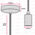 Matt Black 1.8m Plain E27 Pendant Light Fitting Class 2