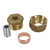 15mm Copper Pipe Stop End with 10mm Allthread PLU87172