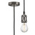 Black Nickel 1.8m Threaded E27 Pendant Light Fitting Class 2