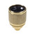 E27 Brass Lampholder with Knurled Centre 10mm Entry