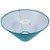 Conical Shade 30cm Taped Edge Teal