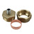 22mm Copper Pipe Stop End with 10mm Allthread PLU10140