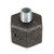 Black 20.9mm BSP Hollow Plug with 10mm allthread [PLU10138]