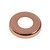 Copper Nut Cover for 1/2" Backplates