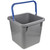 Numatic 6L Grey Bucket with Blue Handle