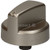 Oven Control Knob - Stainless Steel Finish