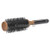 Round Brush 35mm Nickel/Black