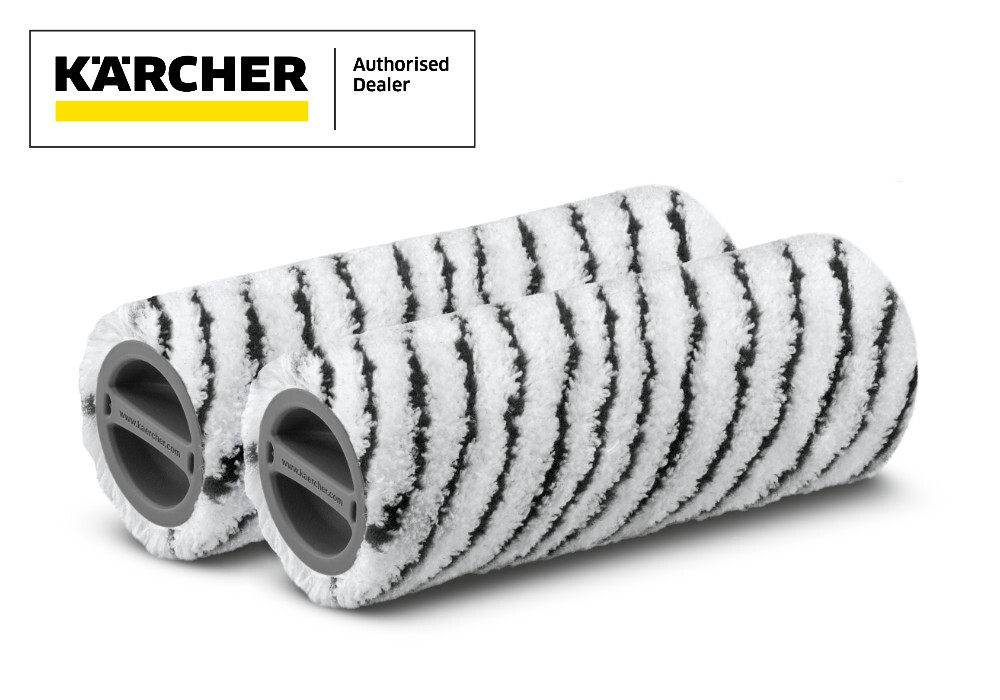 Karcher Floor Cleaner Roller Set for Stone Floors - Genuine Kärcher Replacement Rollers
