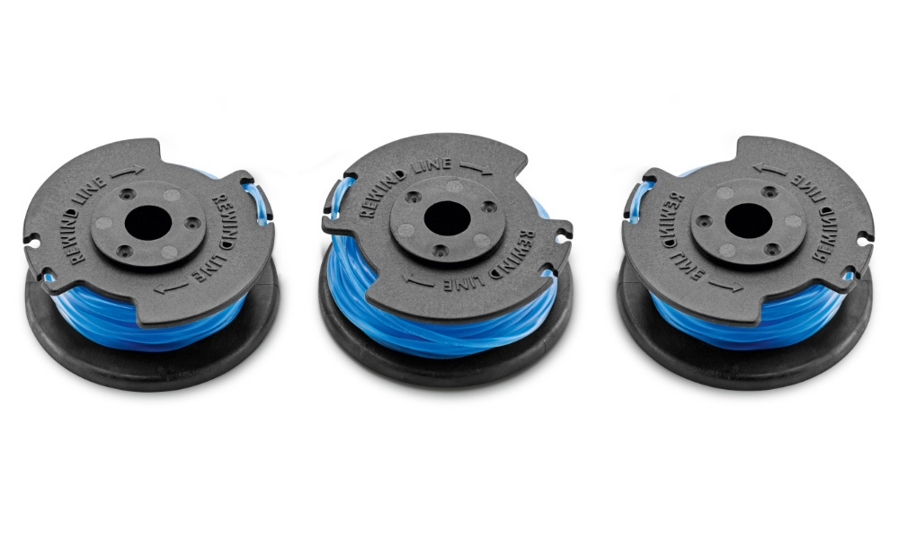Karcher LTR-18 1.6mm Trimmer Line Spools - Practical Pack of 3