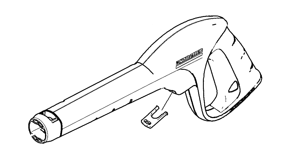 Trigger Gun & Clip Drawing