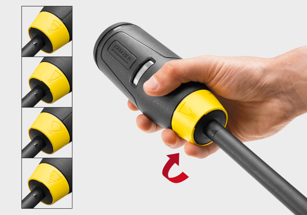 4 Spray Options