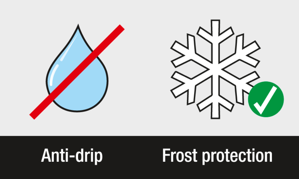 Anti-Freeze & Anti-Drip