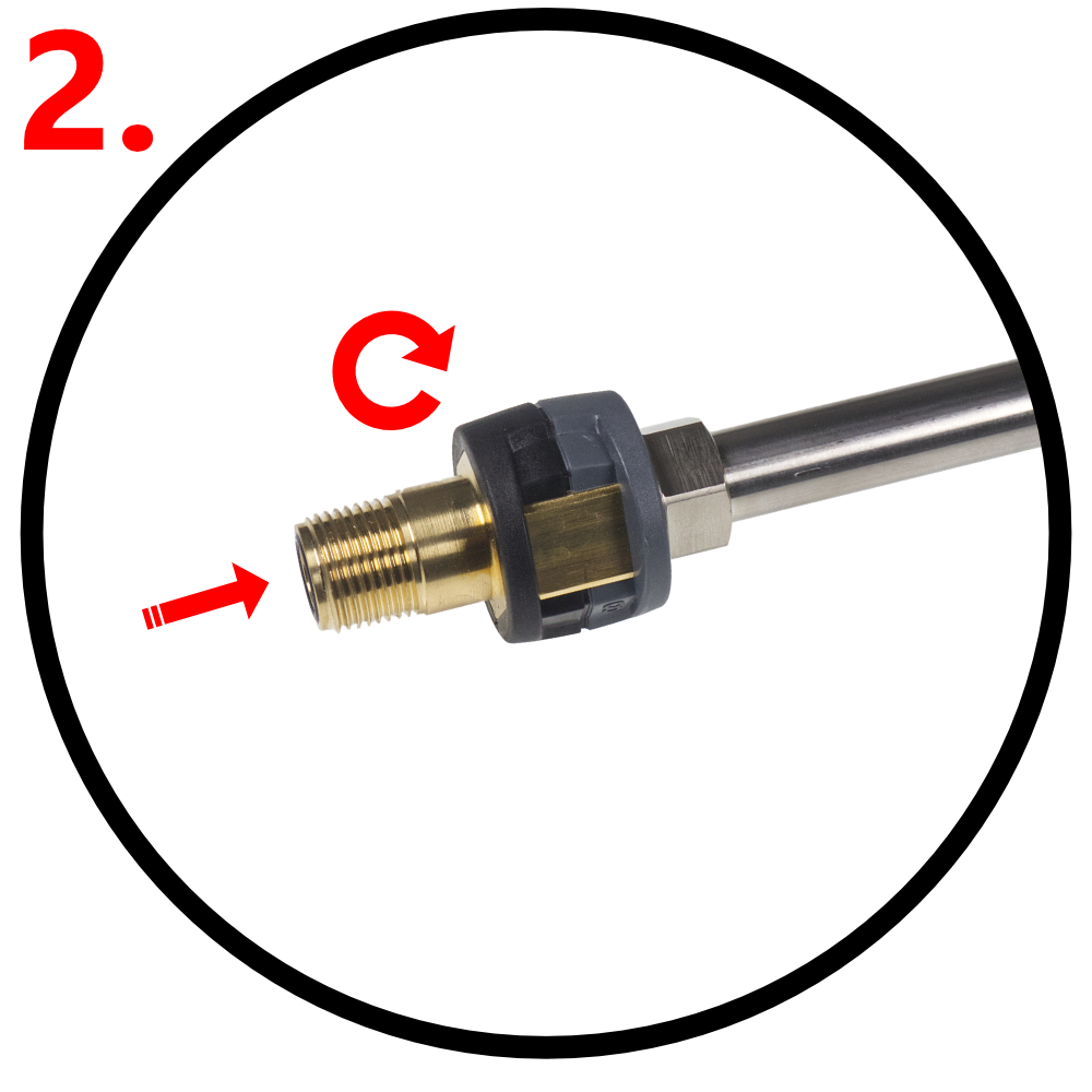 Karcher Adapter 8 - Step 2