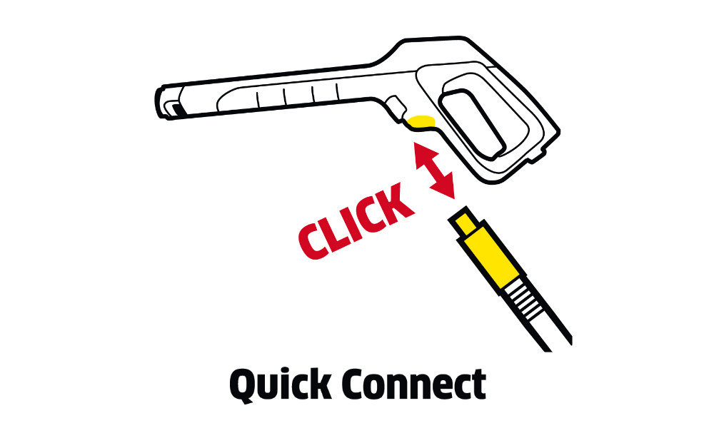 Karcher G 180 Q Full Control Plus Trigger Gun - Quick Connect Compatibility