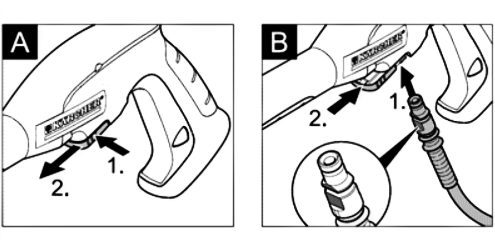 How to Attach Hose to Gun Image