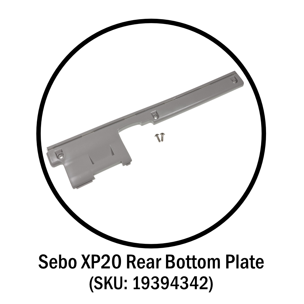Sebo XP20 Rear Bottom Plate
