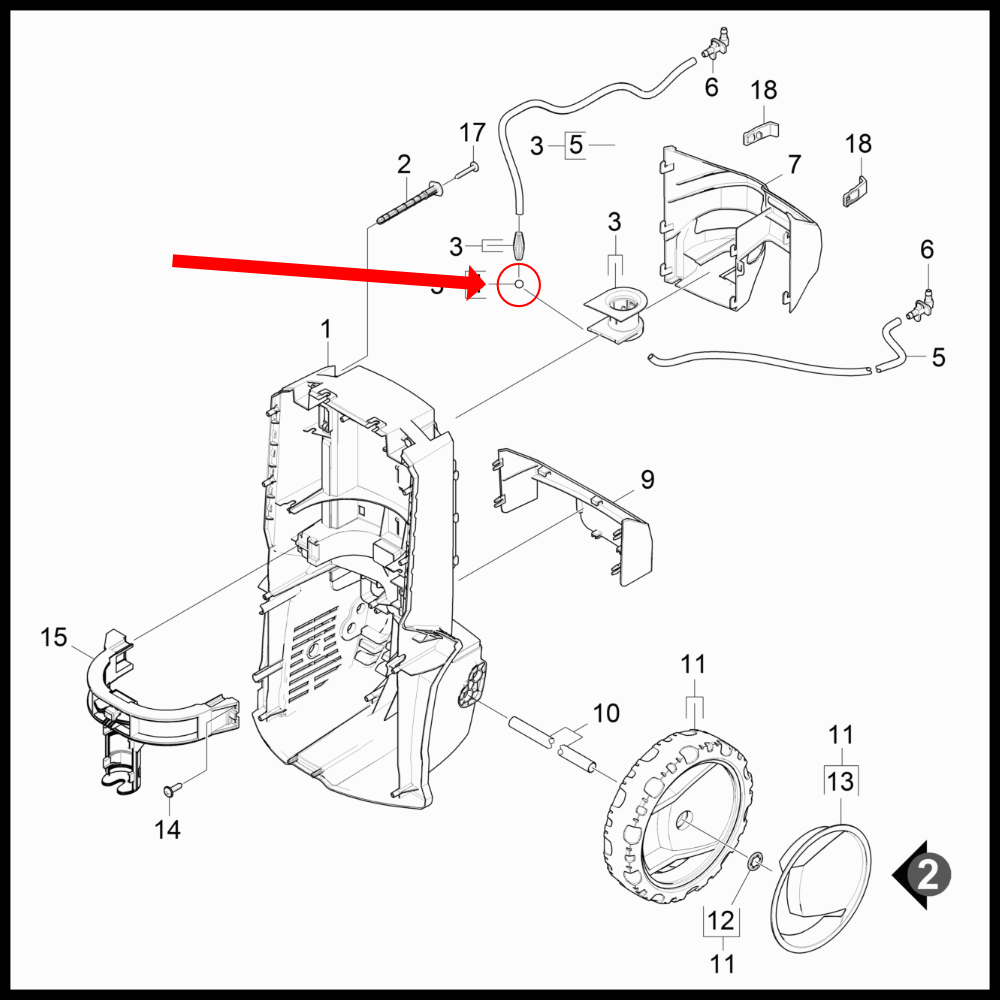 Karcher Pressure Washer Sphere 4 -PP DIN 5401 - Drawing 1