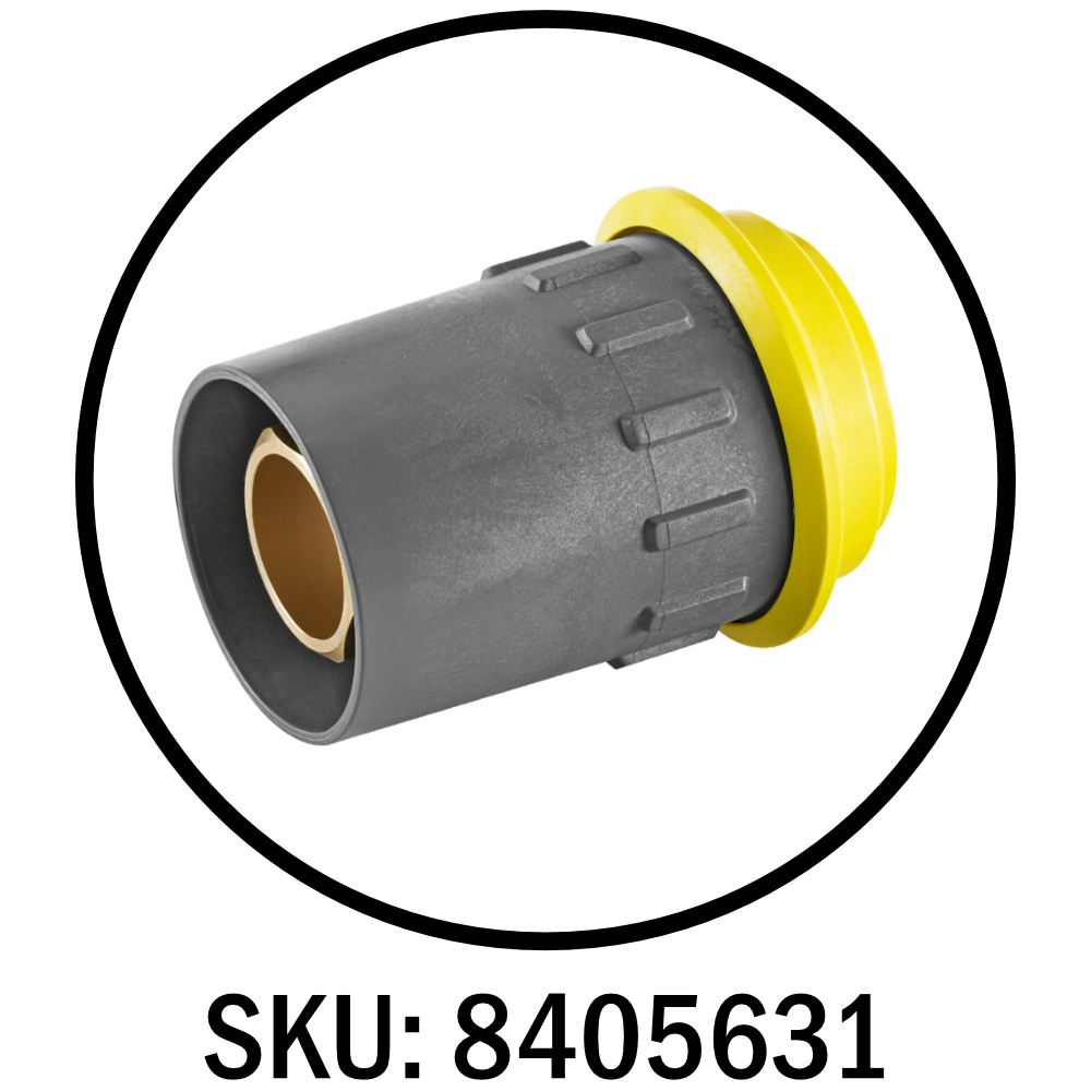 Karcher Quick-Fitting Pipe Union Coupler