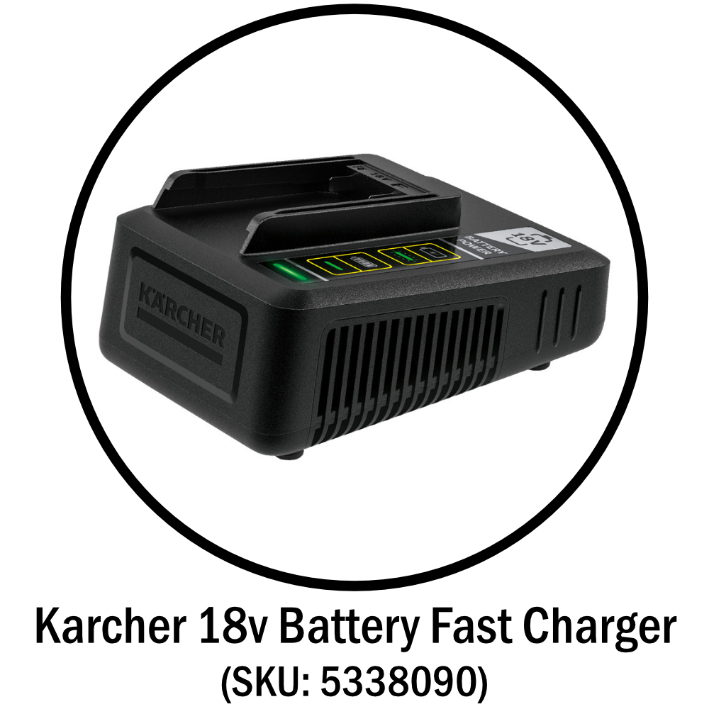 Karcher 18v Battery Fast Charger