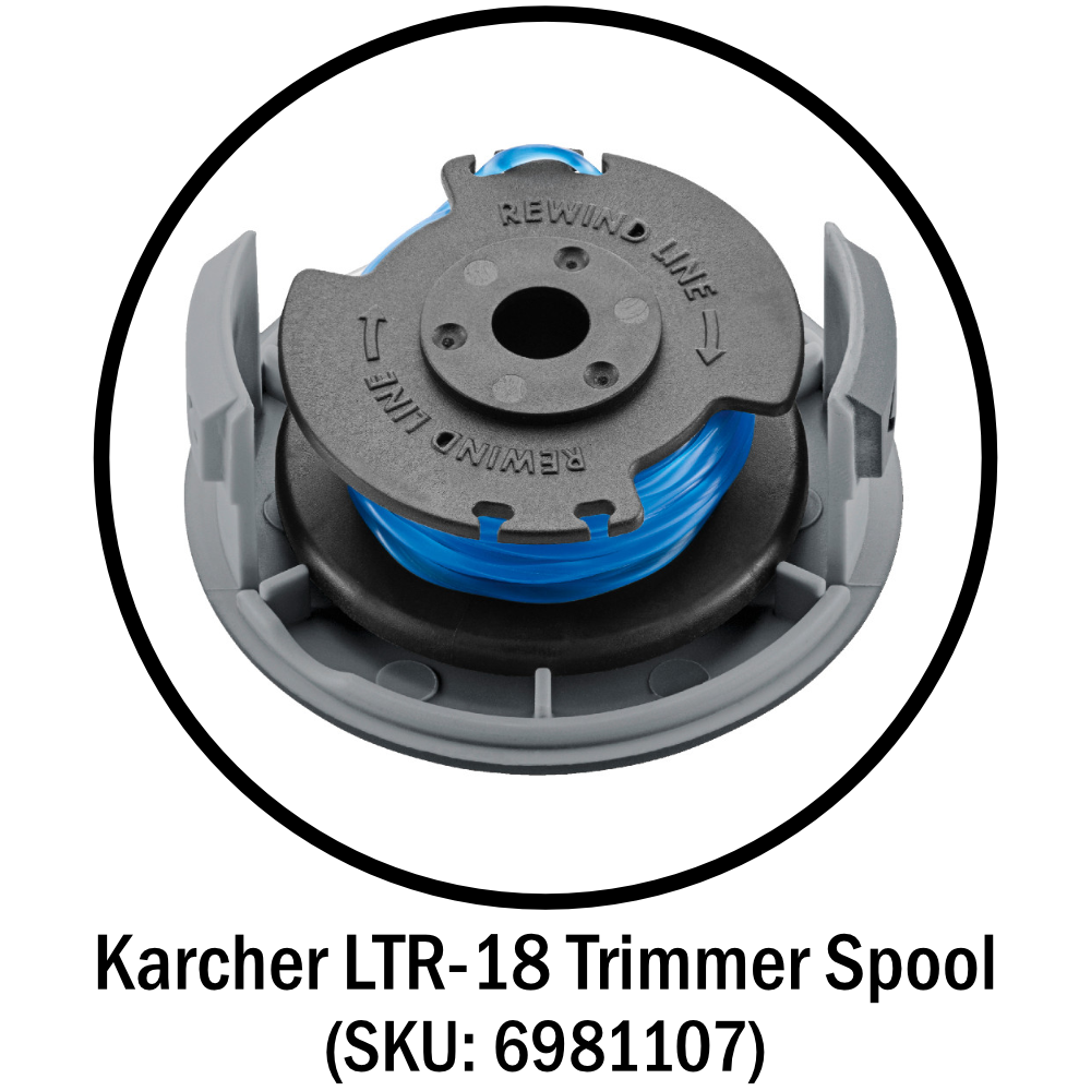 Karcher LTR-18 Trimmer Spool (SKU: 6981107)