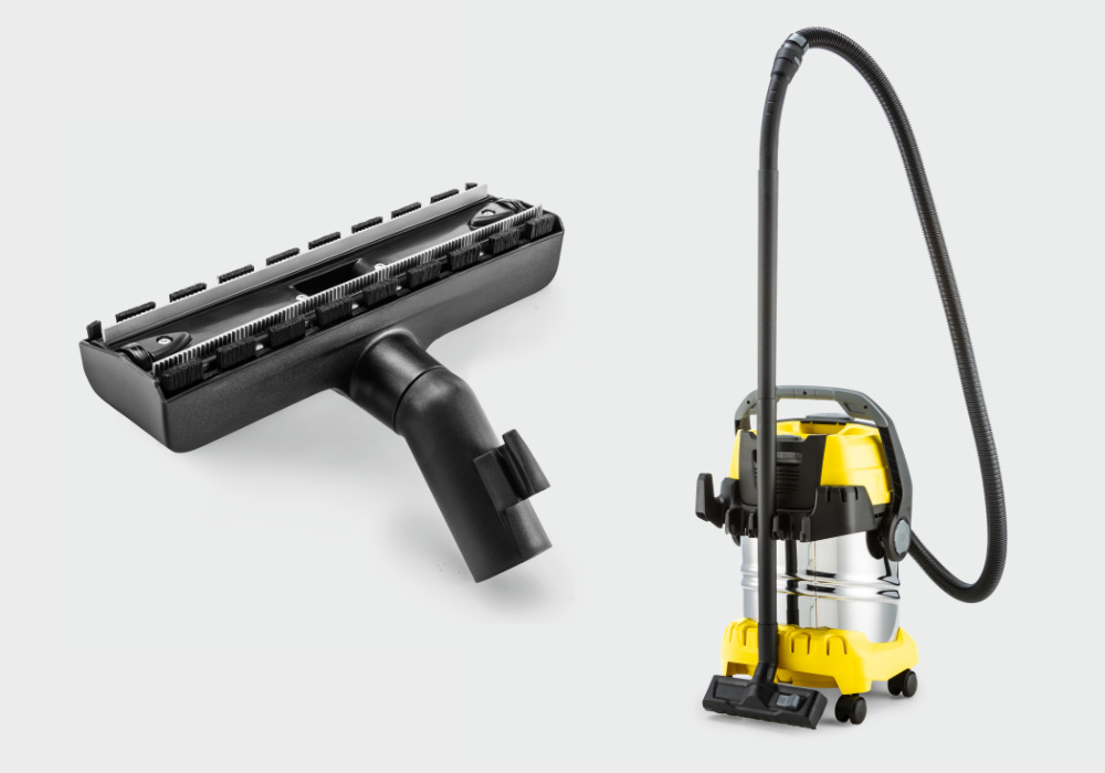 Karcher Wet and Dry Floor Nozzle - Convenient Storage Solution