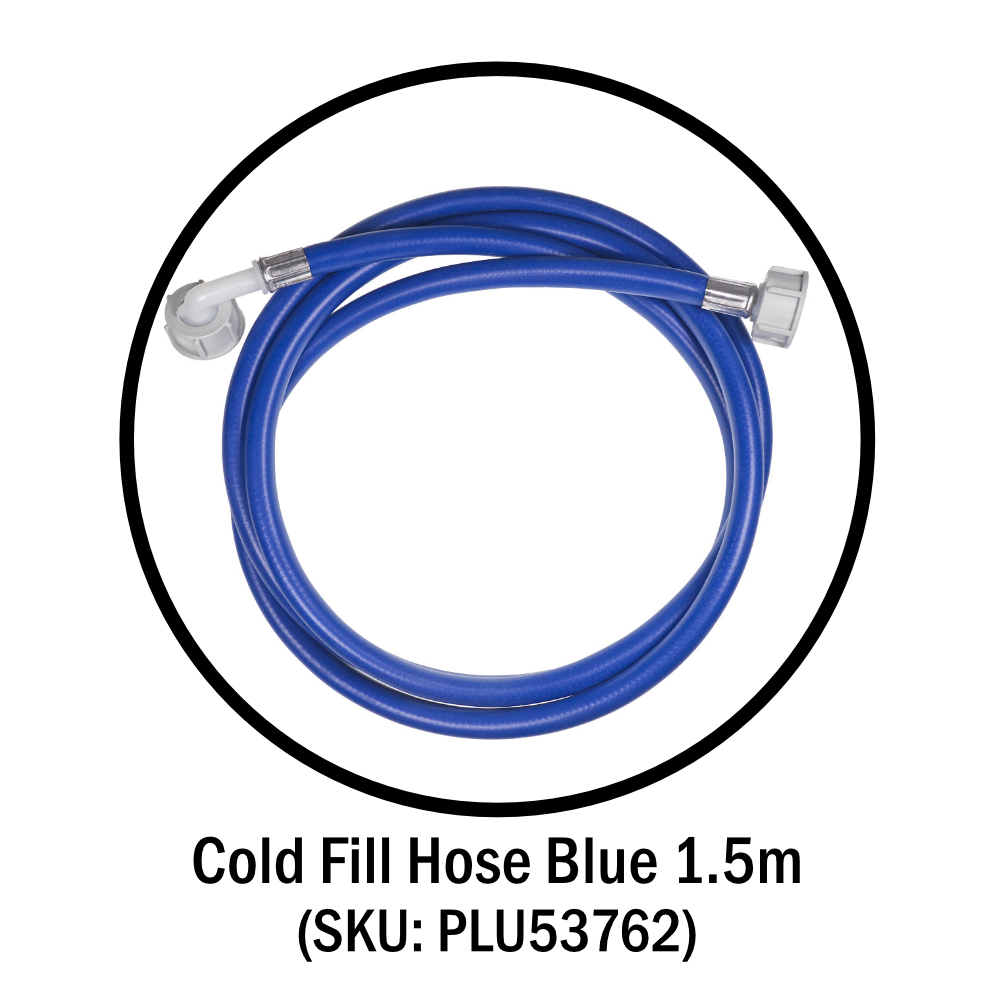 Cold Fill Hose Blue 1.5m