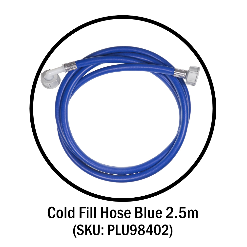 Cold Fill Hose Blue 2.5m