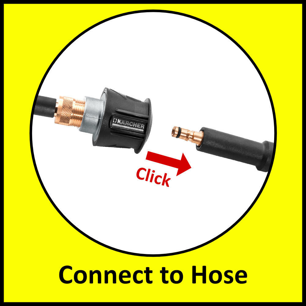 CONNECT TO HOSE SYMBOL