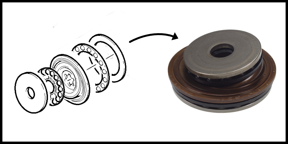 Wobble Plate - 5 Sections
