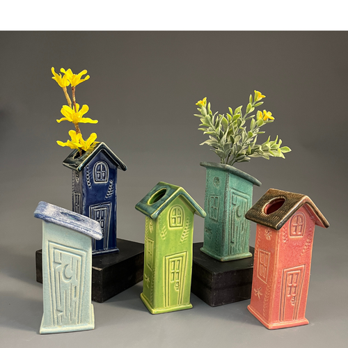 SHV-Sm House Vase - Pack of 6