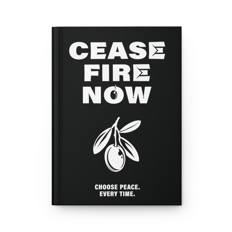Ceasefire Now: Hardcover Journal Matte