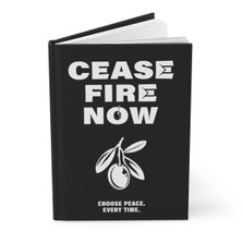 Ceasefire Now: Hardcover Journal Matte