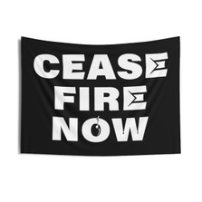 Ceasefire Now: Indoor Wall Tapestries