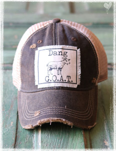 Dang GOAT Trucker Hat by Dang Chicks.